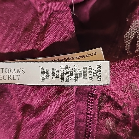 Victoria's Secret Hipster Panties Size XL Tote E - Picture 4 of 4